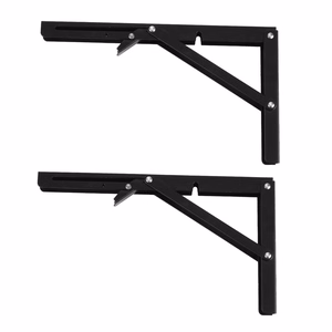 Maclean kokkupandav seinariiuli kandur, min. 250 mm, max. 500 mm, max. 50 kg, 2 tk, MC-194