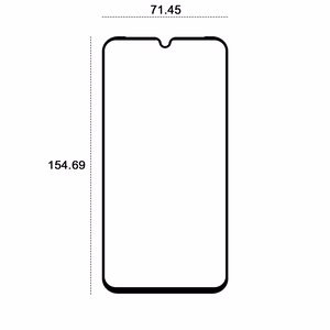 Etteri karastatud klaas 9D Samsung Galaxy A15 4G / A15 5G jaoks