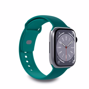 Puro ICON elastne rihm Apple Watch 44 / 45 / 46 / 49 mm kellale, suurused S/M ja M/L, Jade värvitoonis