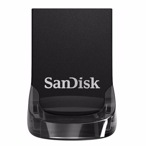 SanDisk Ultra Fit USB flash drive 128 GB USB Type-A 3.2 Gen 1 (3.1 Gen 1) Black