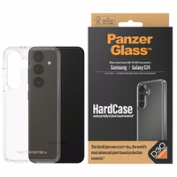 PanzerGlass HardCase with D3O® Bio and Military Grade certification jaoks Samsung Galaxy S24 - läbipaistev