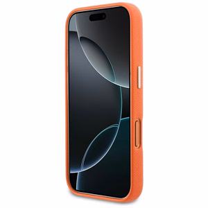 Guess FW vaigu logo ümbris iPhone 17 Pro jaoks - oranž