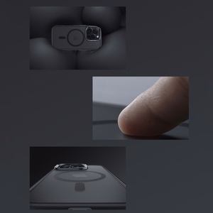 Benks Magnetic Mist Ümbris Metal Frame jaoks Iphone 16 titanium