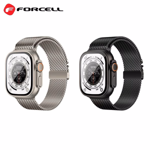 Strap to Apple Watch Forcell F-Design FA11 steel clasp 38 / 40 / 41 mm must