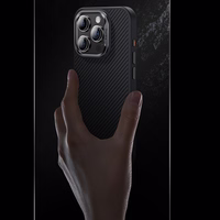 Benks Magnetic Hybrid Armor Pro Kevlar Ümbris Metal Frame 600D jaoks Iphone 15 Plus must