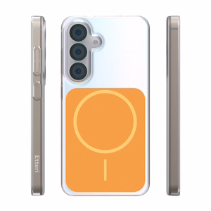 Etteri Hidden Pearl ümbris Samsung Galaxy S25 jaoks oranž