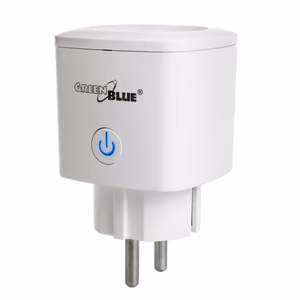 GreenBlue WiFi kaugjuhtimisega pistikupesa Android/iOS/Alexa/Google Home energiatarbimine taimer maks. 3680W tüüp F GB720 F