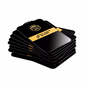 6D karastatud kaitseklaas Samsung A525 A52 4G/A526 A52 5G/A528 A52s 5G jaoks, must (10 tk komplekt)