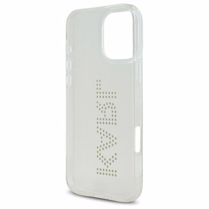 Karl Lagerfeld KLHCP16XHKLSTDCT iPhone 16 Pro Max 6.9" läbipaistev Hard Ümbris IML Rhinestones Logo