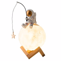 Moon laua lamp / humidifier ASTRONAUT sitting Kunst Deco (mudel 5) AFSH