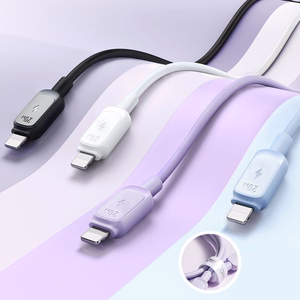 Joyroom Multi-Color Series A14 USB-C / Lightning 30W cable 1.2 m - white