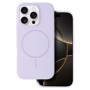 Magsafe Slim Silicone jaoks Iphone 16 Pro purple