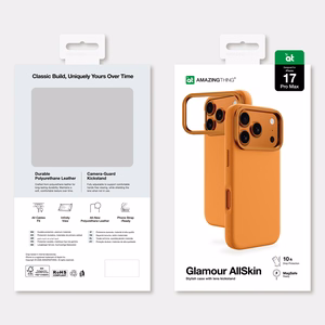 AmazingThing Glamour iPhone 17 Pro Ümbris - oranž