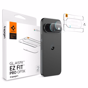 Spigen Optik Pro HD 2 karastatud klaasist kaamera objektiivikaitse komplekt mudelile Google Pixel 11 Pro