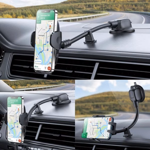 Universal car phone holder Joyroom (JR-ZS259) Long arm dashboard mounting, black