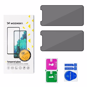 Приватное закалённое стекло Wozinsky Privacy Glass для Xiaomi Redmi Note 14S, 2 шт.