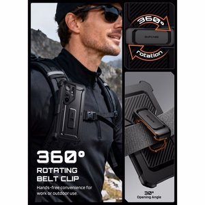 Supcase Unicorn Beetle Pro 2-komplektne ümbris Samsung Galaxy S26 Ultra jaoks - must