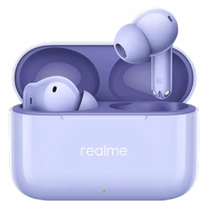 Juhtmevabad kõrvaklapid Realme Buds T200 lilla