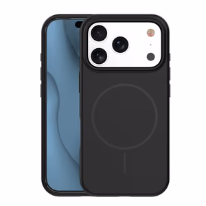 Silikoon Thin Mag ümbris for iPhone 17 Pro Max 6,9" must