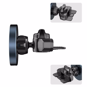 Tech-Protect mm15W-V5 Magnetic MagSafe Car Mount for Air Vent/CD Slot - Black