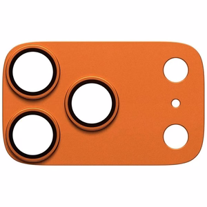 PanzerGlass Fender Camera Protector Karastatud klaas Lens jaoks iPhone 17 Pro - oranž