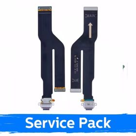 Charging Port Ühildub Samsung N986 / N985 Note 20 Ultra Koos Flex / Plata 100% Original (Service Pack)