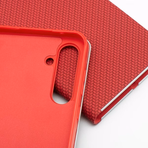 LUNA Book Carbon jaoks SAMSUNG S22 punane