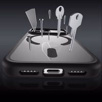 Benks Magnetic Mist Ümbris Metal Frame (A070) jaoks Iphone 17 Pro Max sinine (Camera Control Button)