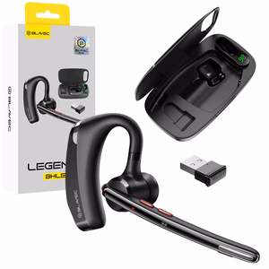 Blavec Legend 5 Multipoint Bluetooth-peakomplekt (BHLE5-B), must