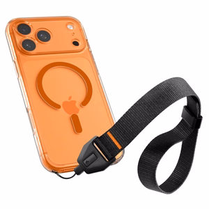 Spigen universaalne reguleeritav telefoni randmerihm, must