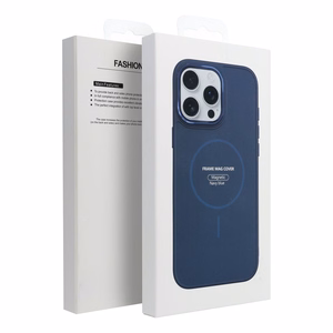 FRAME MAG COVER Ümbris compatible koos MagSafe jaoks IPHONE 12 MINI tumesinine sinine