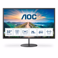 AOC V4 Q32V4 monitor 80 cm (31.5") 2560 x 1440 pikslit 2K Ultra HD LED must