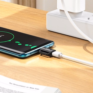 Adapter OTG USB C to Lightning Hoco 3A UA31E must