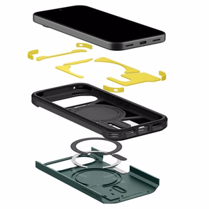 Spigen Tough Armor Mag MagSafe ümbris mudelile Google Pixel 11, tumeroheline