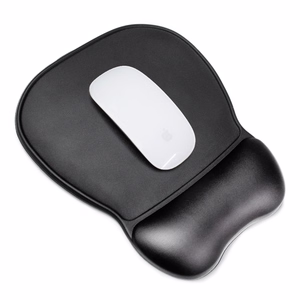 Ergonomic Mouse Pad and Wrist Rest Gel Eco Leather Large Anti-Slip - Must