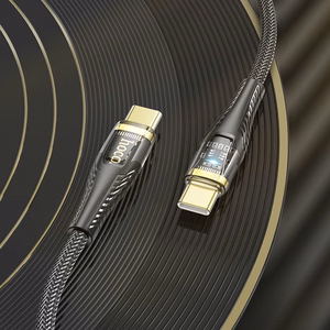 Kaabel USB C to USB C Hoco 3A 60W 1,2 m U121 must