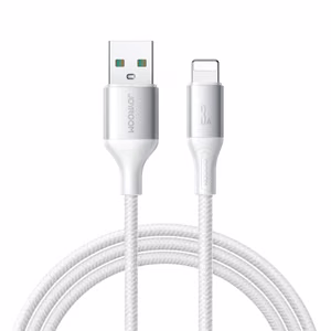 Joyroom S-A28 Flash Series 3A USB-A - Lightning kaabel 1m - valge