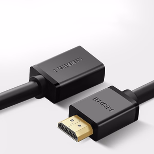 Ugreen HD107 10141 HDMI (isane) - HDMI (emane) 4K kaabel 1m - must
