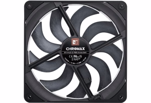 Noctua NF-A14x25 G2 PWM chromax.black 140 mm ventilaator (must)