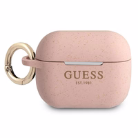 Guess GUAPSGGEP AirPods Pro kate roosa/roosa Silikoon Glitter