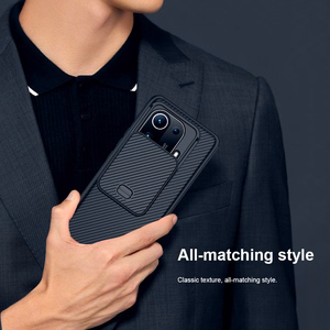 Nillkin CamShield Pro PC+TPU Ümbris jaoks Xiaomi Mi 11 Pro must