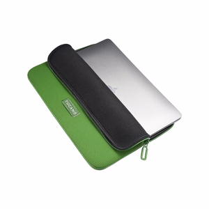 Tucano Colore2 neopreenist sülearvutiümbris 13-tollisele MacBook Airile (M5/M4/M3/M2/M1, 2026–2018), 13-tollisele MacBook Prole ja 12-tollistele sülearvutitele, roheline