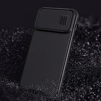 Nillkin CamShield S Ümbris iPhone 14 Pro Max Armored Cover Camera Protector roheline