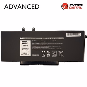 Sülearvuti aku DELL 4GVMP, 8000 mAh, Extra Digital Advanced
