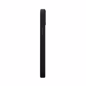 Moshi Napa ümbris seadmele iPhone 14 Plus, MagSafe'iga ühilduv, vegannahast, Midnight Black värvitoonis