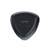 FORCELL F-ENERGY Carbon CC50-1C car laadija Type C + kaabel Type C to Lightning PD 3A 20W must