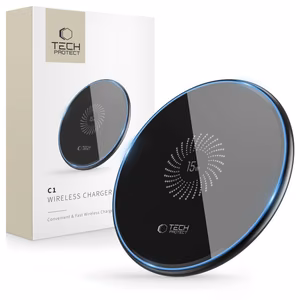 Tech-Protect QI15W-C1 induktiivne laadija 15W - must