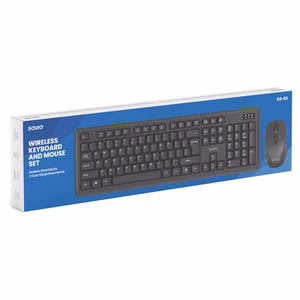 Savio KB-03 keyboard Mouse included Home/Office USB QWERTY US English must