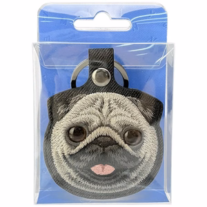 Nimmy New Big Eyed Pet 2.0 suurte silmadega koera kujuline jälgimisseadme ümbris – must