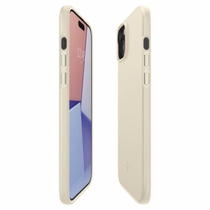 Spigen Thin Fit iPhone 15 Plus Ümbris - Beige